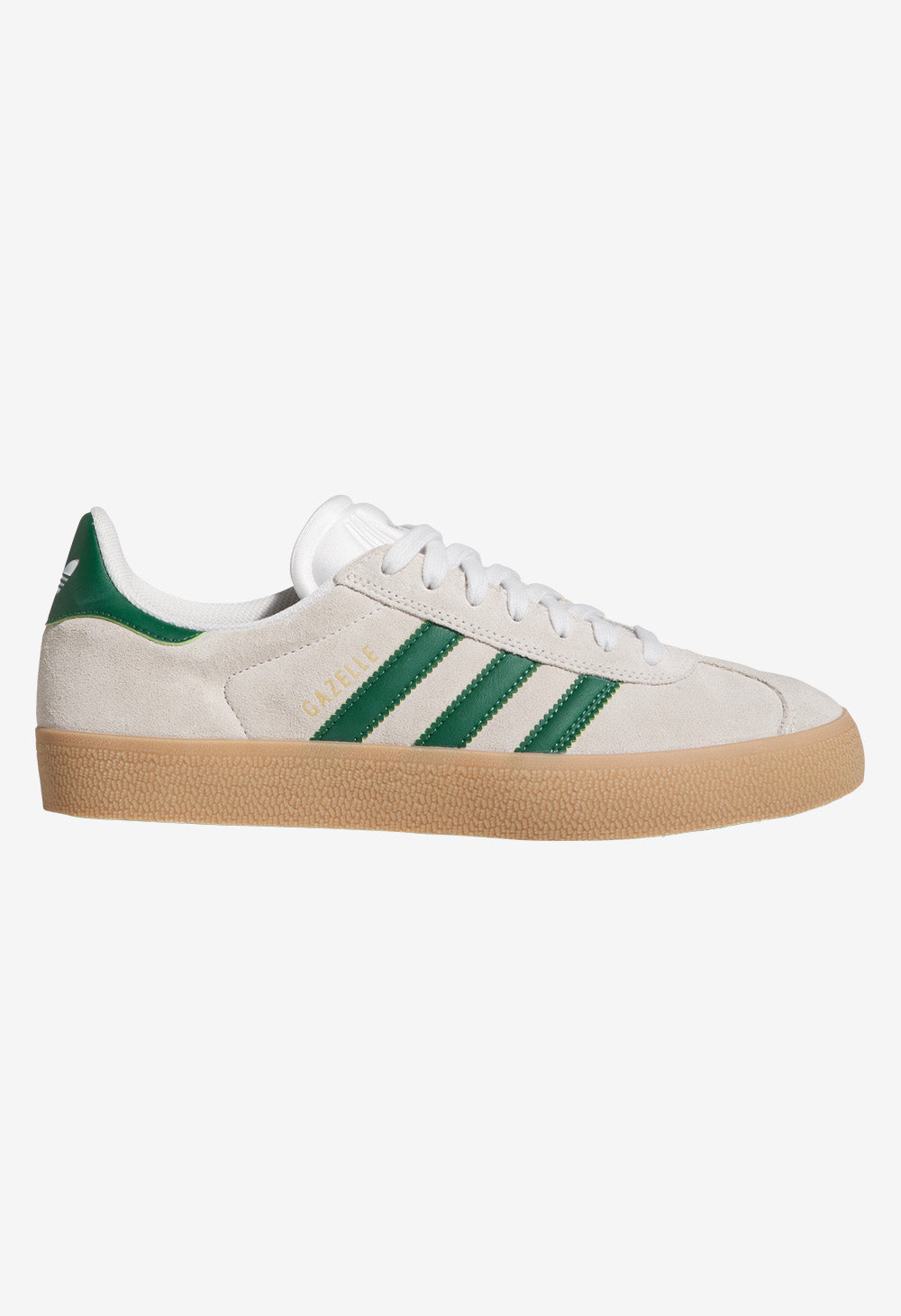 adidas gazelle silver green womens ADIDAS GAZELLE SUPER ALLTIMERS Size 10.5 White Solid Leather Lace Up  Sneakers main image 1