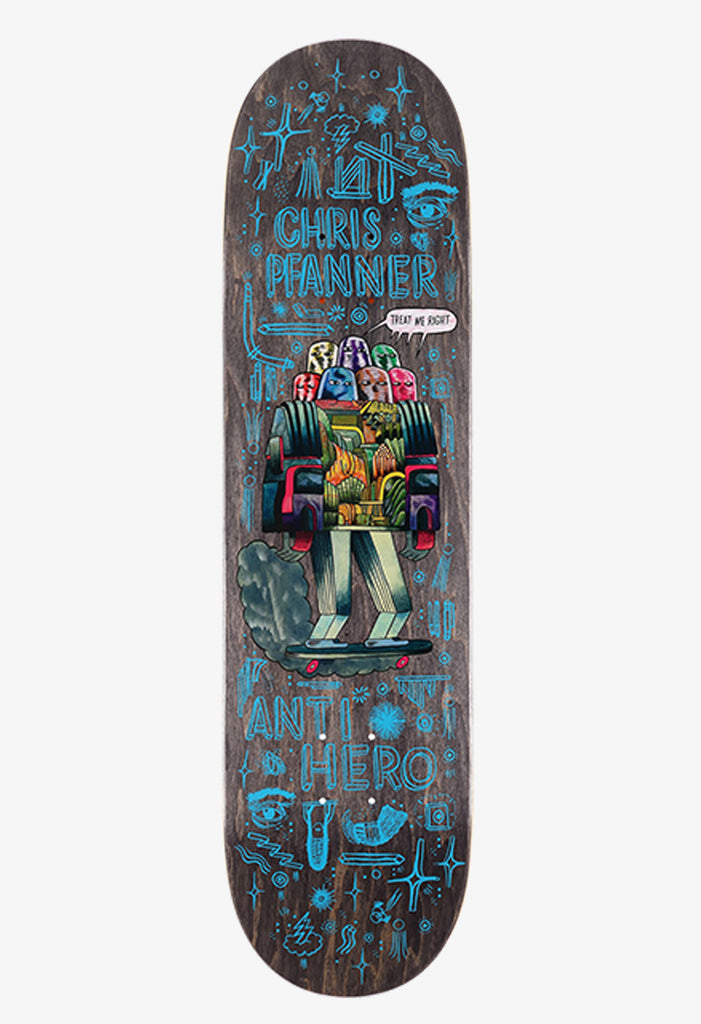 ANTIHERO HUG PAVEMENT 2 PFANNER 8.25 – Street Machine Skateboarding