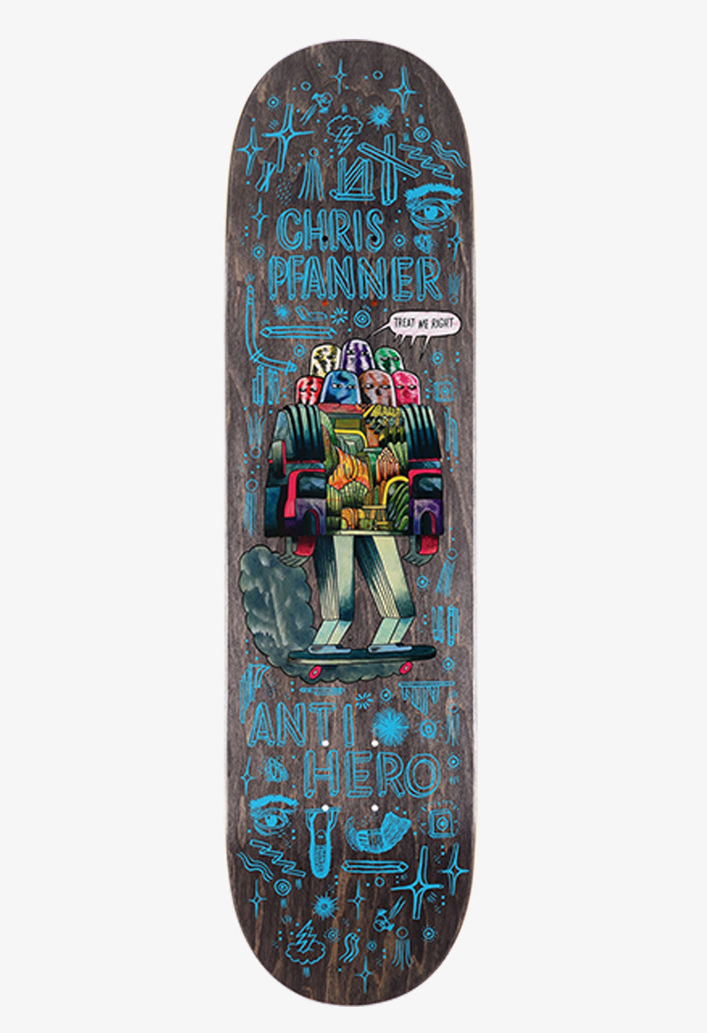 ANTIHERO HUG PAVEMENT 2 PFANNER 8.25 – Street Machine Skateboarding