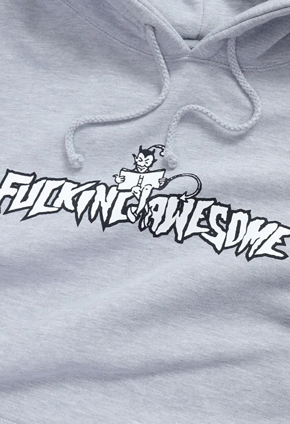 【FUCKING AWESOME】SAM HILL HOODIE HEATHER GREY Fucking Awesome Sam Hill Hoodie (Heather Grey) grey | Brands