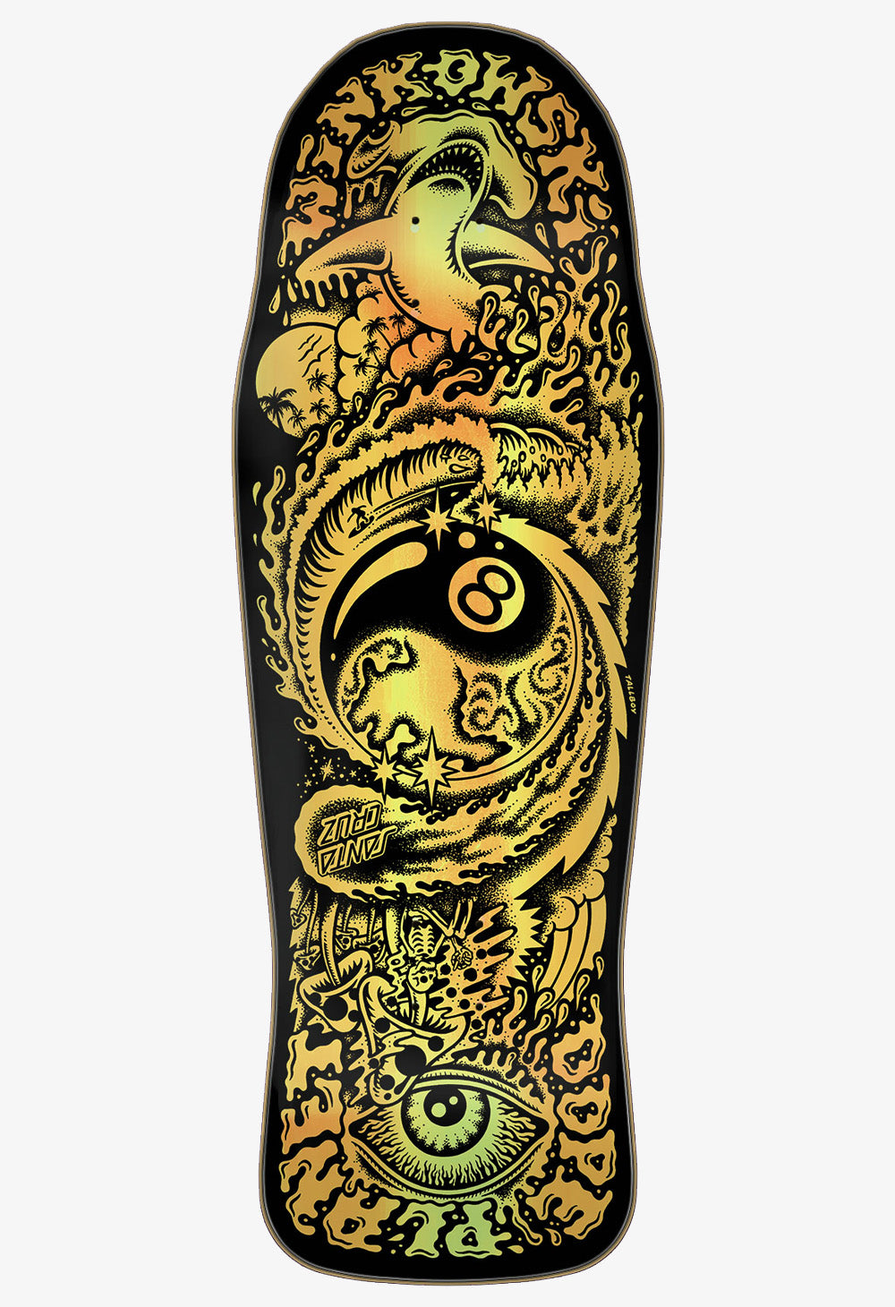 スケートボード Santa Cruz 10.34 Winkowski  Planet2 Santa Cruz Winkowski Dope Planet 2 Deck 10.34