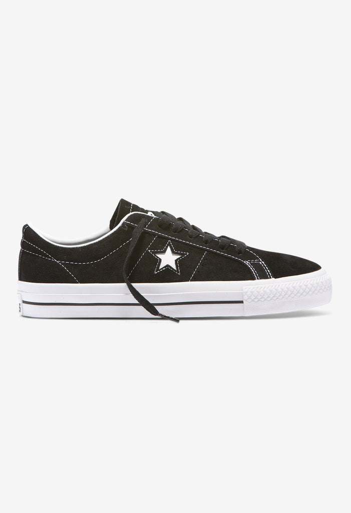 Converse One Star Pro Low Suede Shoes