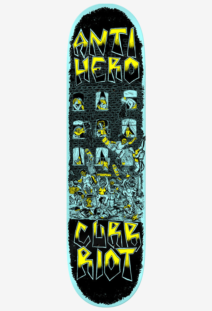 Antihero 8.38 Curb Riot Skateboard Deck