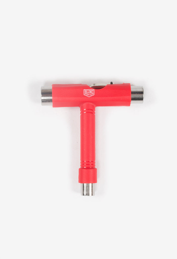 Bling Skate T-tool Red Hardware