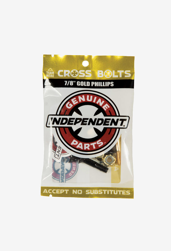 Independent Hard Goods Indy 7/8 Phillips Blk-gold Hardware