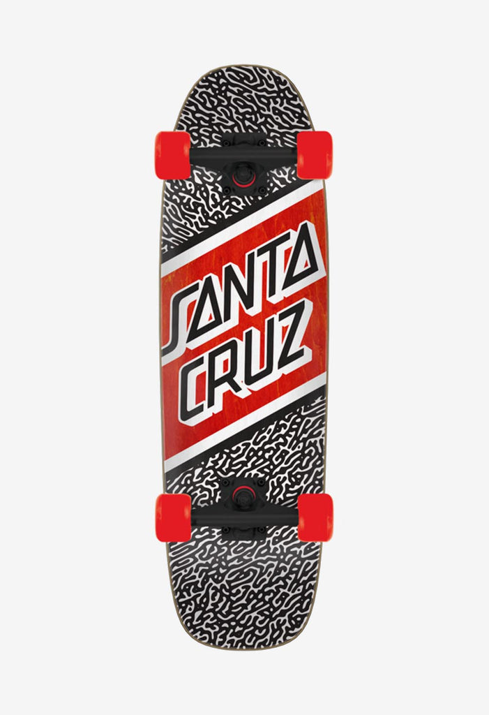 Santa Cruz Hard Goods Amoeba Street Skate Cruzer 8.4 X 29.4 Cruiser