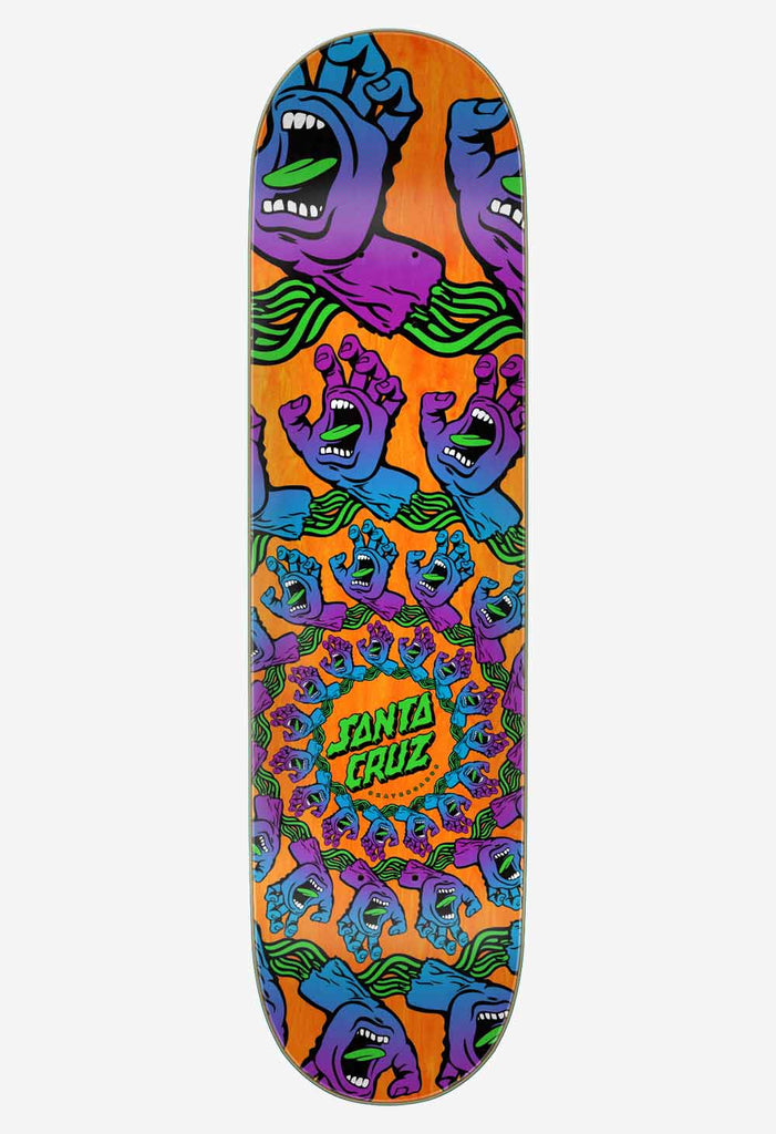 Santa Cruz Hard Goods Mandala Hand Hrm Skateboard Deck 8.125