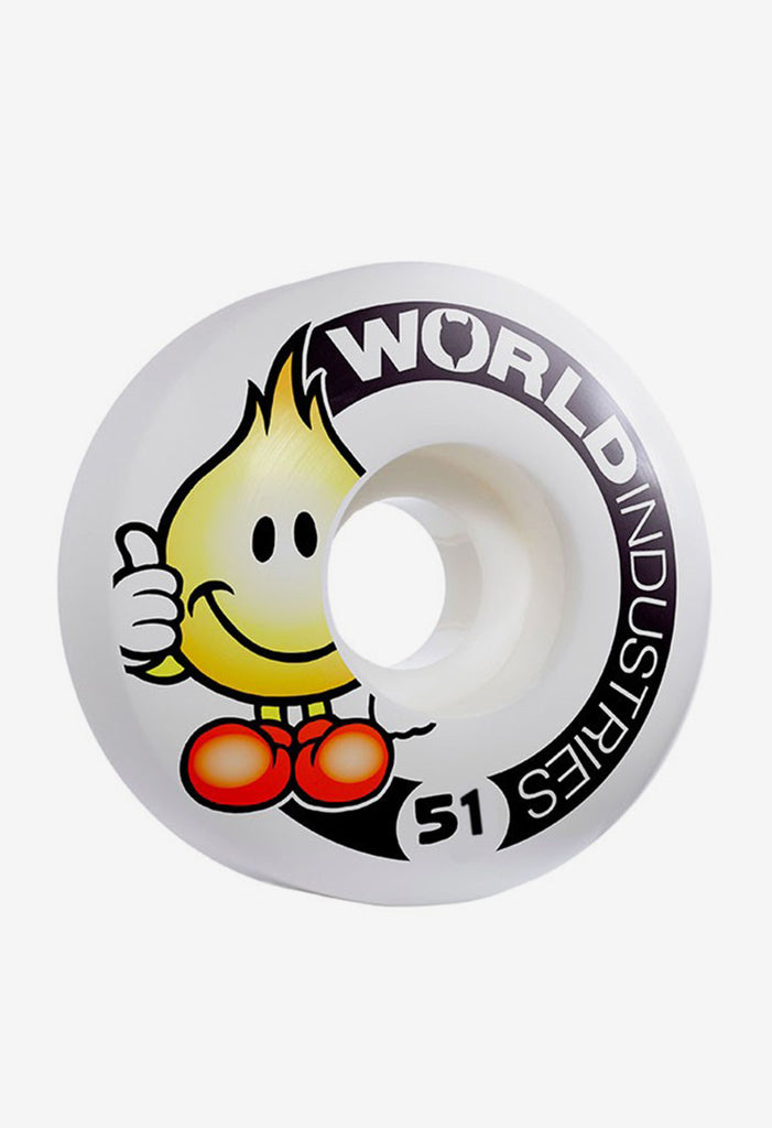 Worldindustrieshardgoods Flameboy Thumbs UP  51mm Wheels