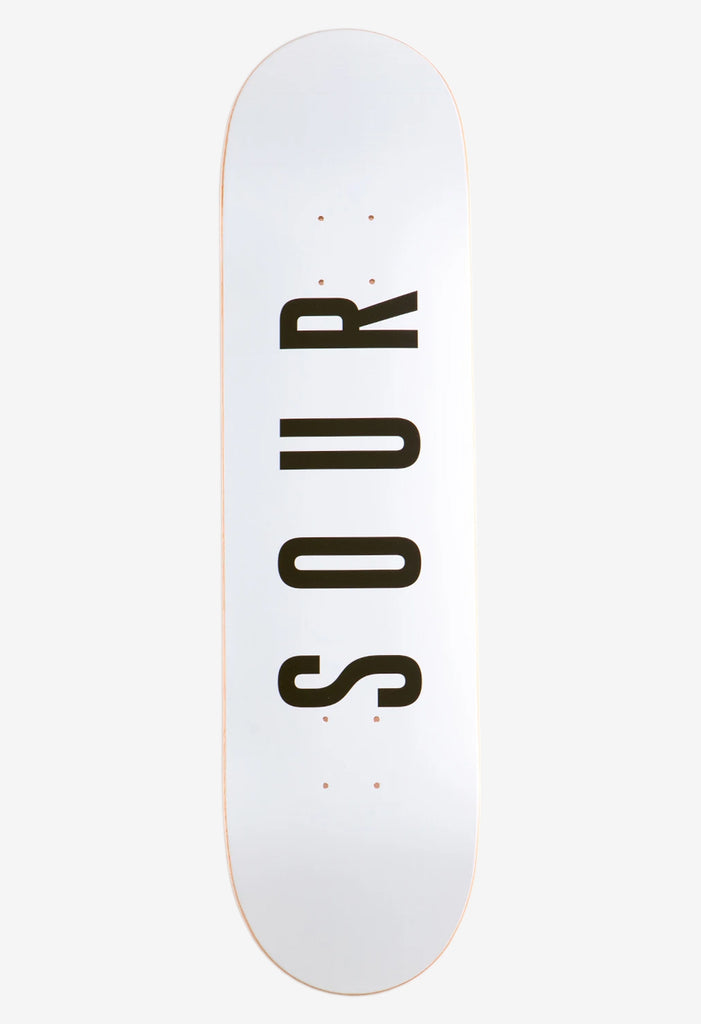 Sour Skateboards Sour Army White Skateboard Deck