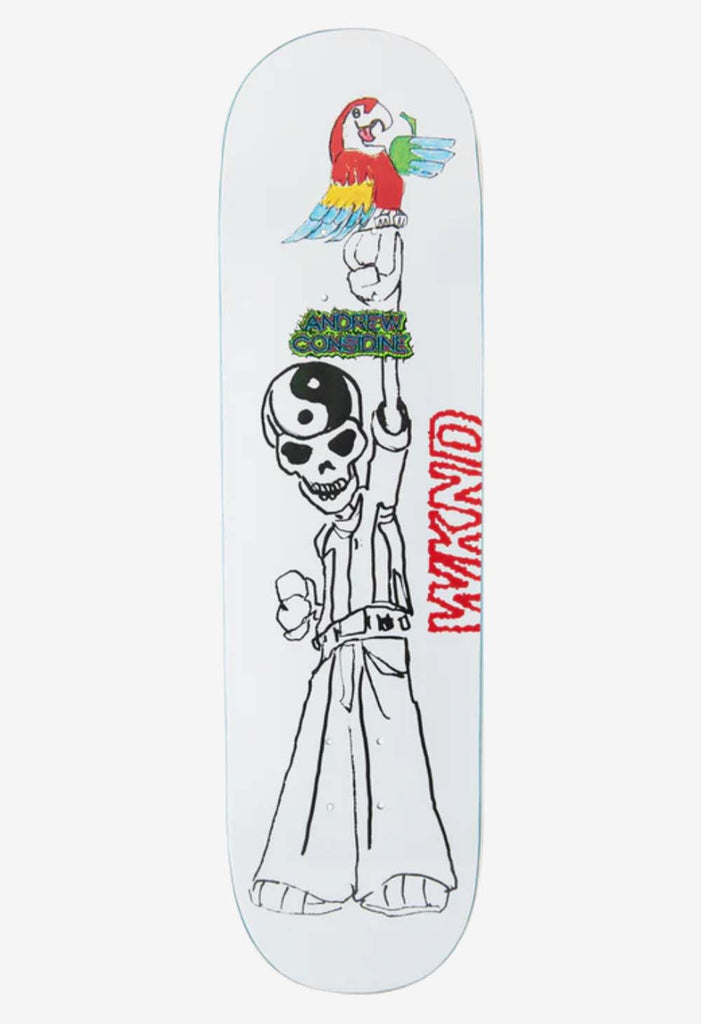 Wknd Parrot Head Andrew Considine Skateboard Deck