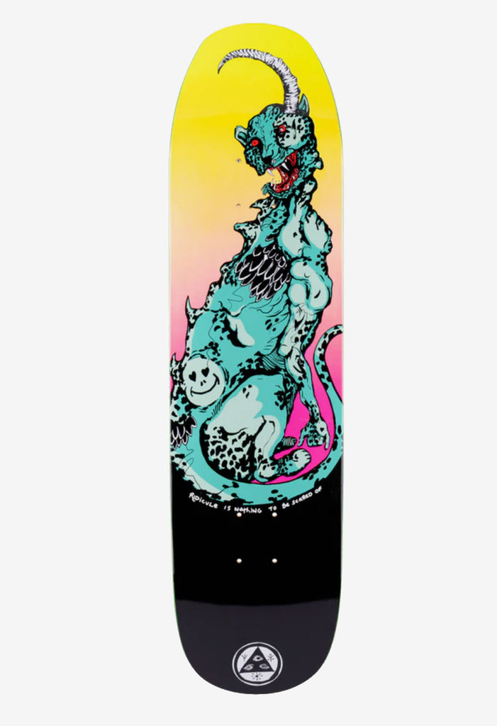 Welcome Cheetah ON Son Of Moontrimmer Skateboard Deck